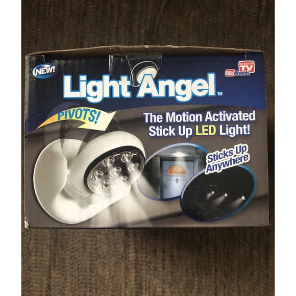Light Angel Pivotal LED Light Motion Activated Stick Up Light New - Picture 4 of 5